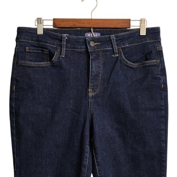 NYDJ High Rise Lift Tuck Skinny Jeans Sz 10 - Picture 2 of 10